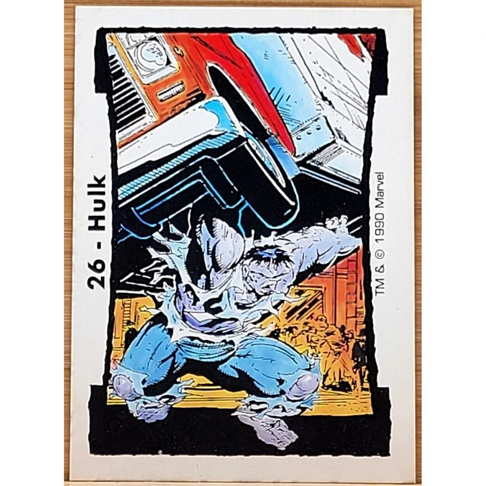 1990 COMIC IMAGES MARVEL COMICS TODD‎ MCFARLANE HULK #26